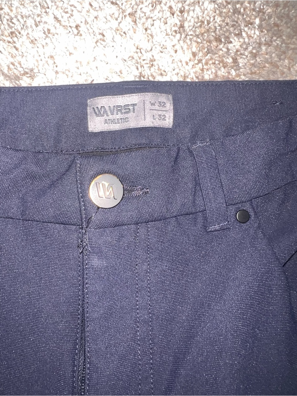 VRST from DSG Athletic Navy Pants with Logo Button
